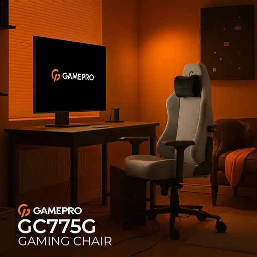 Геймерское кресло GamePro GC775G Fabric Gray [148907] - фото 6