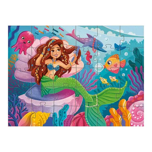 Пазл детский "Приключения русалочки" DoDo Toys 300710, 30 элементов - фото 2