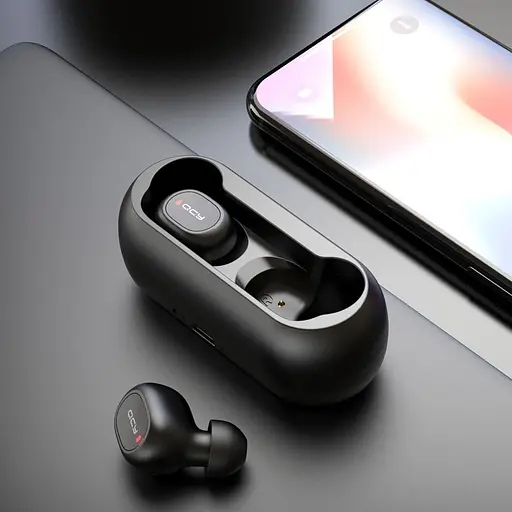 Наушники беспроводные QCY QS1 - фото 8