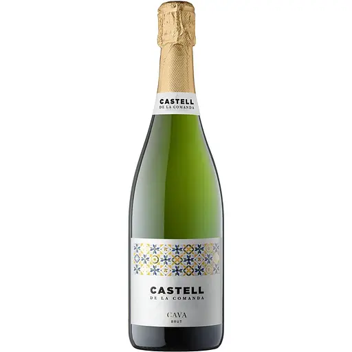 Ігристе вино Castell De La Comanda Cava Brut біле сухе 11.5% 0.75 л (780)