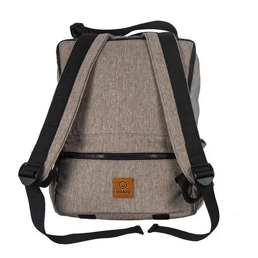 Рюкзак-антикрадій OOLOO Кенгуру mini 40x30x12 см,  кавовий 4240 - фото 2