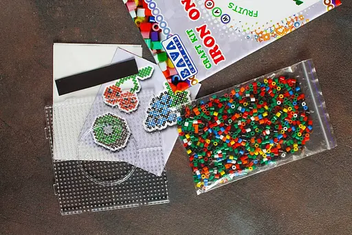 Магниты с термомозаики "Фрукты" (TM-010) набор для творчества - фото 2