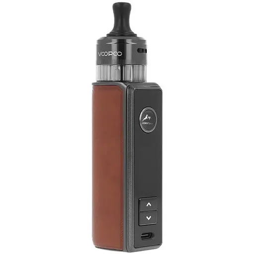 Под-система VooPoo Drag S3 60W Pod 3000 mAh with PnP X Cartridge MTL 5ml електронна сигарета Kit Brown (18814) - фото 1