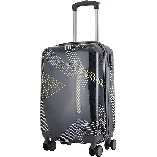 Валіза Semi Line 20" S Black Pattern (T5651-1) - фото 1