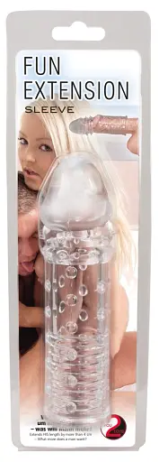 Насадка на пенис You2Toys Adonis Extension 16 см прозрачный - фото 2