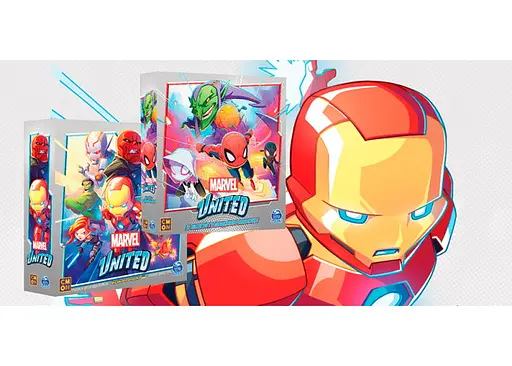 Настільна гра Geekach Games Marvel United: Українське видання з доповненням У Всесвіті Людини-павука (укр.) (GKCH03536)