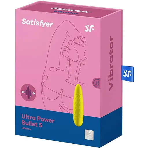 Мінівібратор Satisfyer Ultra Power Bullet 5 Yellow - фото 4