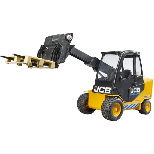 Набор игрушечный Bruder Телескопический погрузчик JCB с паллетой (2512) - фото 2