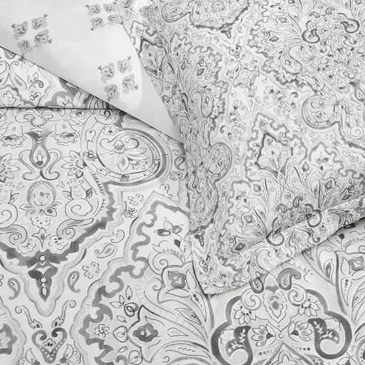 Постельное белье Cassandra Grey Сатин Tac pbe0051659 - фото 2