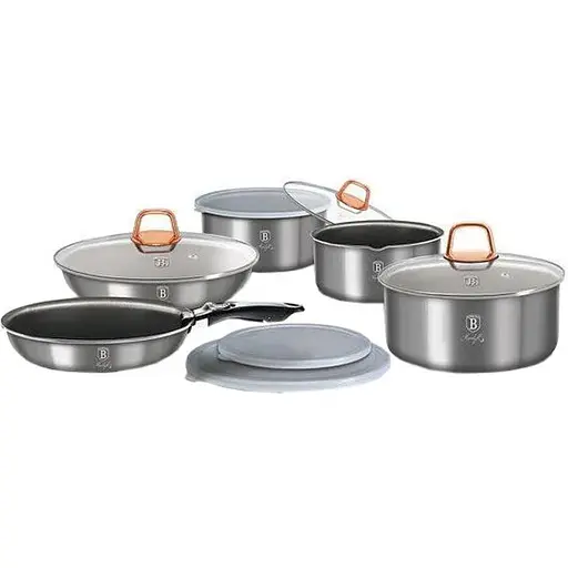 Набор посуды 12 предметов Berlinger Haus Moonlight Edition (BH-6102)