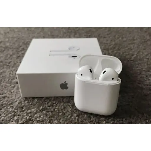 Беспроводная гарнитура Apple AirPods MMEF2 оригинал - фото 2