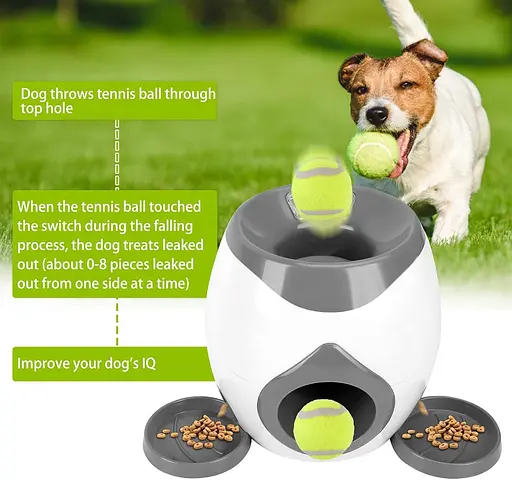 Игрушки-пазлы для собак, игрушки для собак с дозатором лакомств, автоматическая кормушка для домашних животных - фото 4