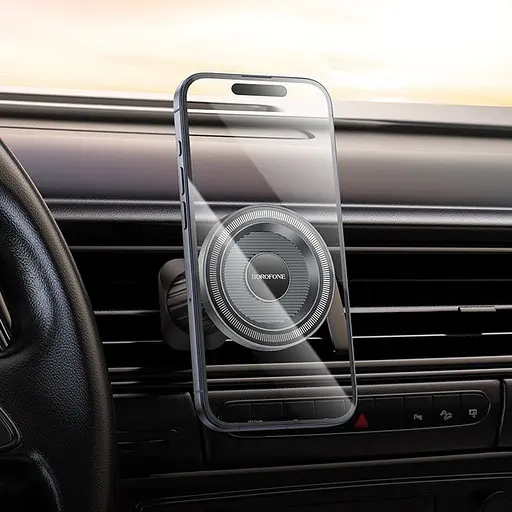 Автодержатель - холдер Borofone bh122 магнитный на решетку - фото 8