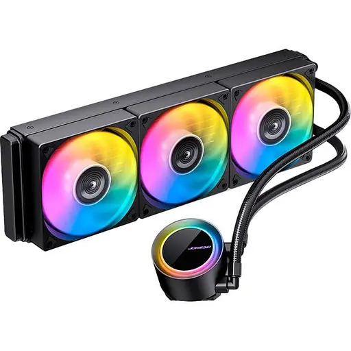 СВО Jonsbo TG-360 Black (Intel LGA1700/1200/115X/2011; AMD AM4/AM5/4PIN PWM) (TG-360 Black) - фото 1