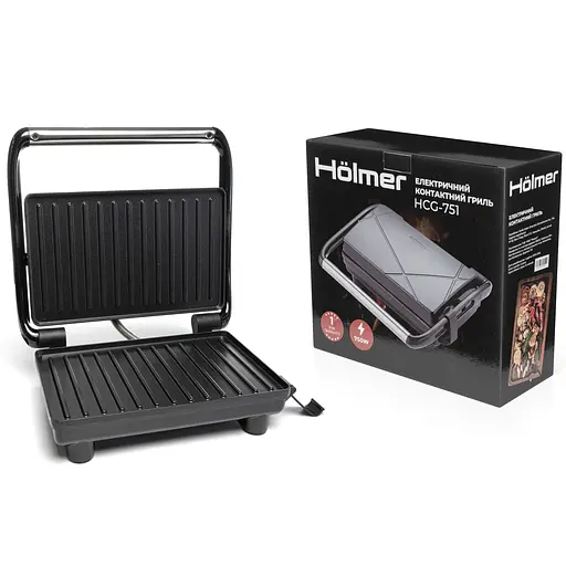 Електричний контактний гриль Hölmer 750 Вт (HCG-751) - фото 15