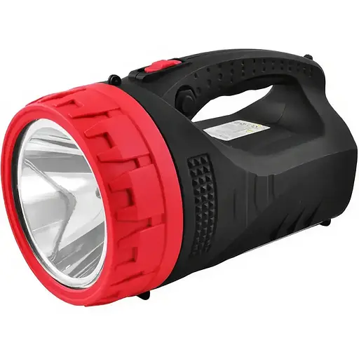 Аккумуляторный фонарь ручной Opera Digital OP-2829TP светодиодный переносной с ручкой и боковой лампой 5 Вт Черный - фото 1