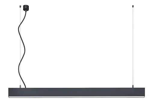 Світильник підвісний KLOODI KD-KLP3570 1000 30W 4K BK - фото 1