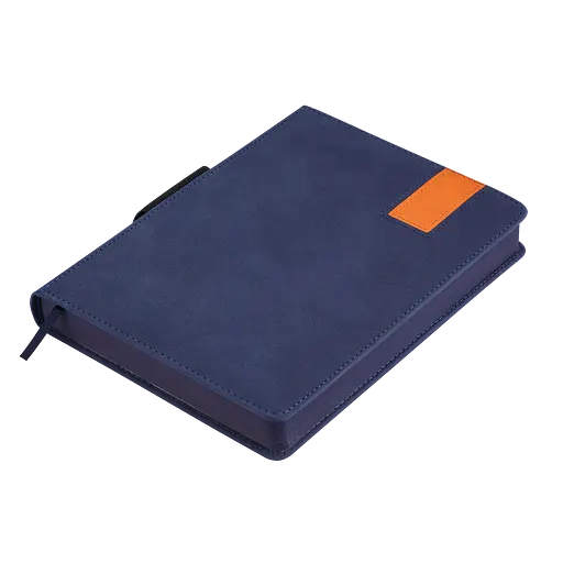 Щоденник недатований Buromax Verona A5 штучна шкіра/поролон 336 сторінок синій (BM.20150-02) - фото 5