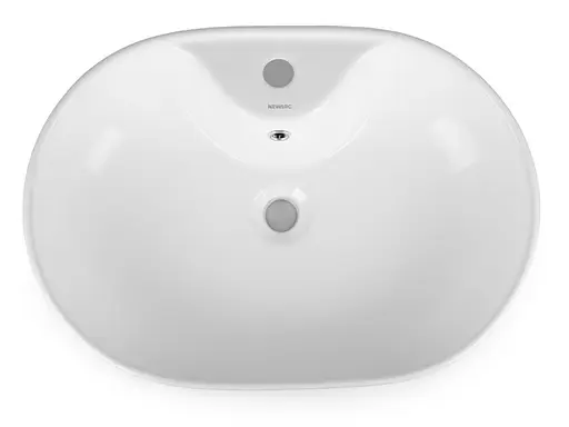 Умивальник Newarc Life 60x40 білий 9860W, Білий - фото 5
