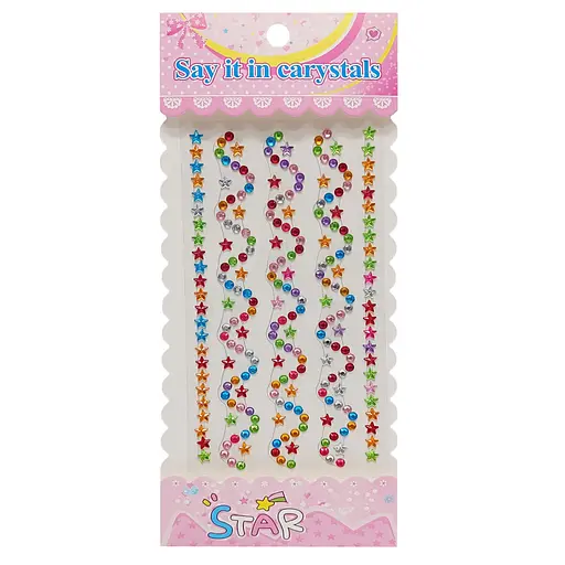 Наклейки декоративні Bambi XY-005-11 для авто, ноутбуків, телефонів - фото 1