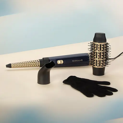 Фен-щітка Remington Sapphire Luxe, 1000Вт, 2 режими, іоніз-я, хол. обдув, кераміка, сапфіровий - фото 9