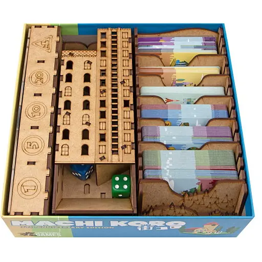 Органайзер Tower Rex + вежа для кубиків Мачі Коро. Спадок Organizer Machi Koro Legacy (1804e) - фото 1