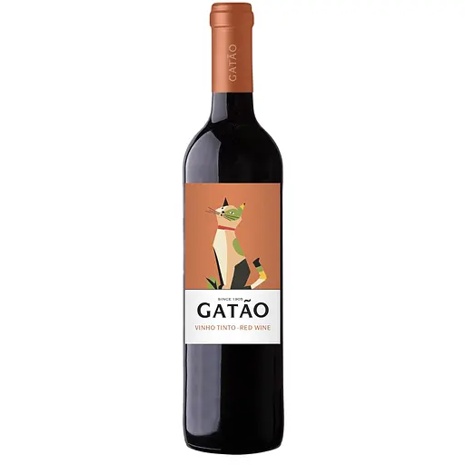 Вино Gatao Vinho Verde DOC красное полусухое 12% 0.75 л