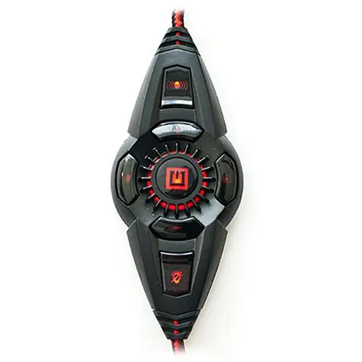 Ігрова гарнітура Real-EL GDX-8000 Vibration Surround 7.1 BackLit Black-Red (EL124100017) (GDX-8000) - фото 5