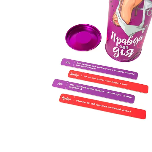 Настільна гра "Правда або Дія для Пар" Fun Games FGS18-UKR 50 справ та 50 питань - фото 3