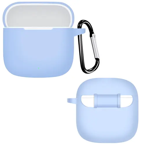 Чохол-накладка DK Huawei FreeBuds SE 3 | Silicone Candy Friendly з карабіном (016459) (lilac) - фото 2