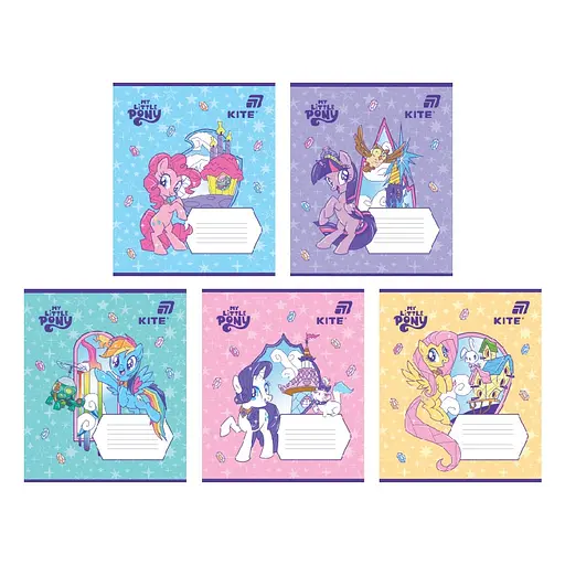 Набор тетрадей Kite 12 л., кл., фольга + УФ лак, 25 шт. (LP26-232) - фото 1