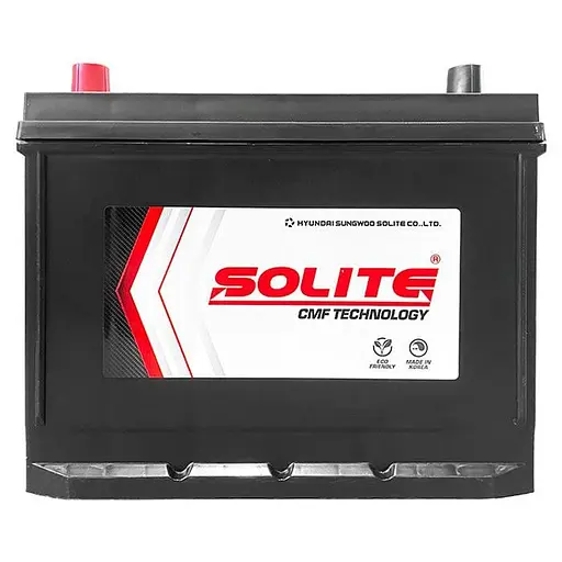 Аккумулятор Solite 6СТ-78Ah 105D26R ASIA (+/-) 650CCA 260 x 173 x 225 мм