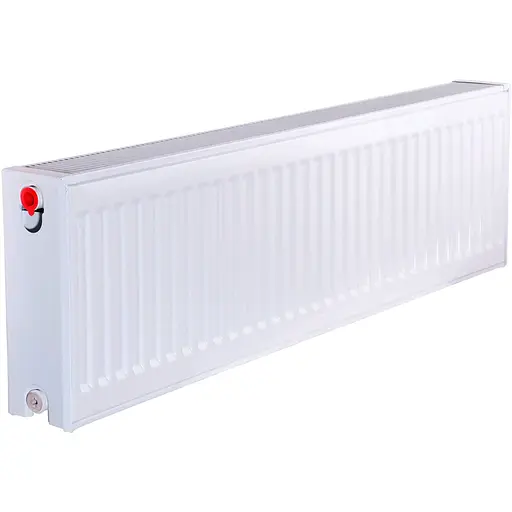 Радіатор сталевий панельний Kalite 22 низ/справа 300x1100 (без INNER) 000022633, Білий - фото 1