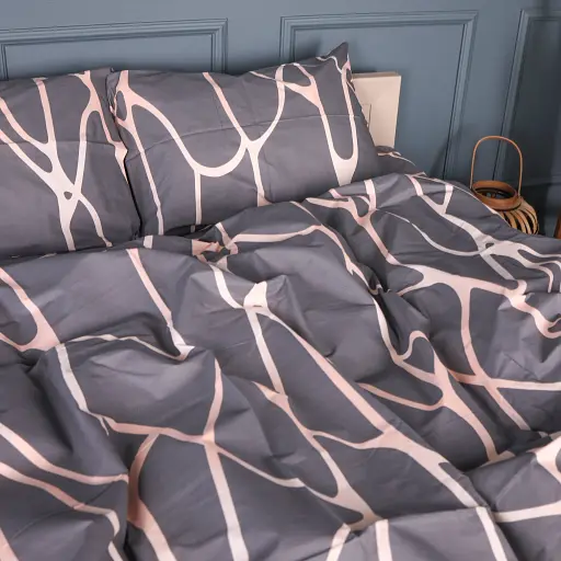 Наволочка MirSon бязь Silver Branch 50х70 см (2200013007708) - фото 3