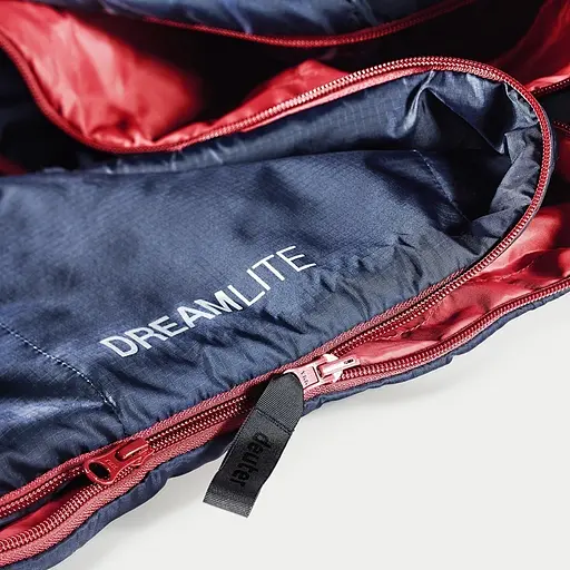 Спальник Deuter Dreamlite L L лівий Navy-Cranberry (1052-3703121 3524 1) - фото 3