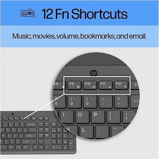 Клавіатура HP 150 USB Black (664R5AA) - фото 7