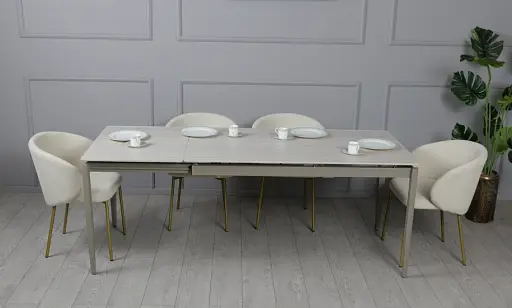 Стіл Хіт розкладний 1400/2000x800x750 бежевий - фото 22