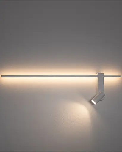 Бра, настенный светильник Nowodvorski 11580 Easy Right LED|GU10 MR11 11W|10W 3000K 450Lm IP20 белый - фото 6