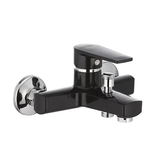 Змішувач для ванни Plamix Oscar-009 black PM0027 Чорний - фото 1