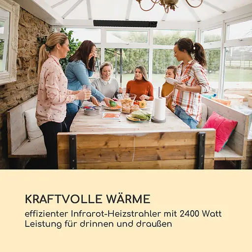 Інфрачервоний обігрівач Blumfeldt Cosmic Beam Smart 24 (10035258) - фото 6