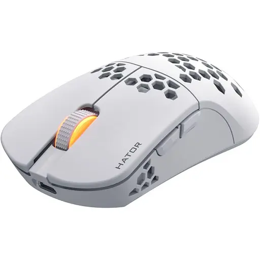 Мышь HATOR Stellar PRO Wireless white (HTM551) Б/у - фото 4