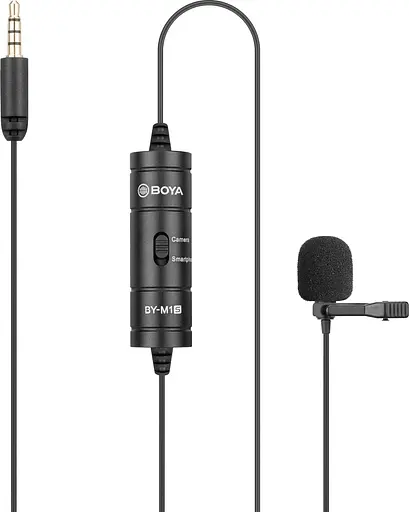 Мікрофон Boya BY-M1S Black (BY-M1S) - фото 2