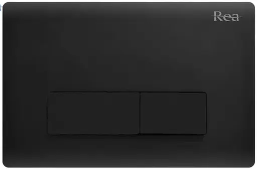 Кнопка змиву для інсталяції Rea H black mat REA-E0111, Чорний матовий - фото 1