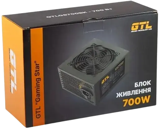 Блок питания GTL Gaming Star 700W (GTLGS700BK) - фото 5