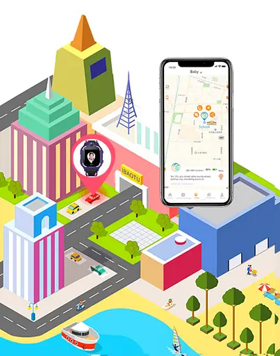 Смарт годинник-телефон дитячі Wonlex KT22 4G камера прослуховування геозона WI-FI GPS SIM Blue (17006) - фото 6