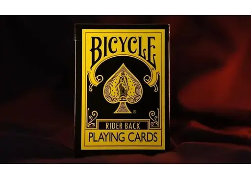 Карти гральні United States Playing Card Company Bicycle - Reverse (Yellow & Black) (ВР_КГБРЕБ) - фото 4