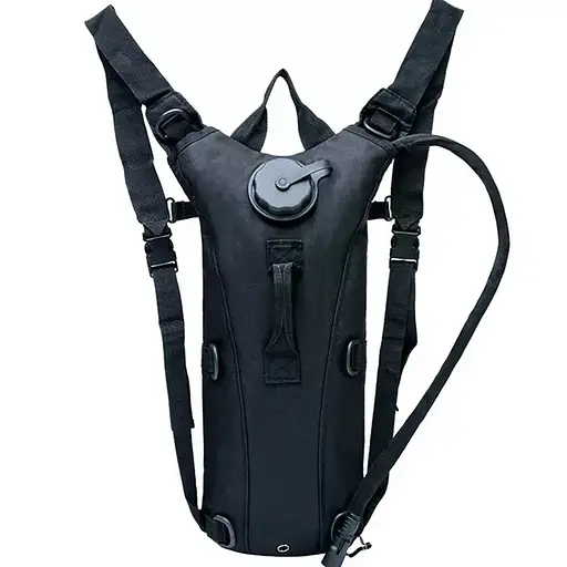 Тактическая питьевая система гидратор KMS (гидропак + рюкзак) Черный - фото 2