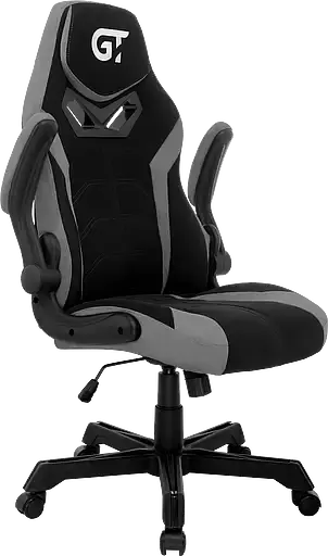 Геймерское кресло GT Racer черное с серым (X-2656 Black/Gray) - фото 5
