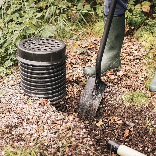 Дренажная лопата для тяжелых работ Fiskars Ergonomic Pro 131 см (1066709) - фото 4