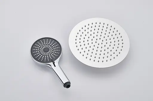 Душова система зовнішнього монтажу Nett з термостатом для душу SSH-24, Хром - фото 8